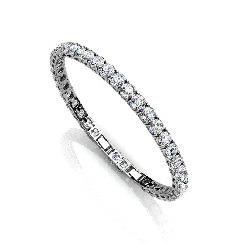 Crystal Tennis Bracelet DB0034 by Veecans Jewellery with crystals from Swarovski