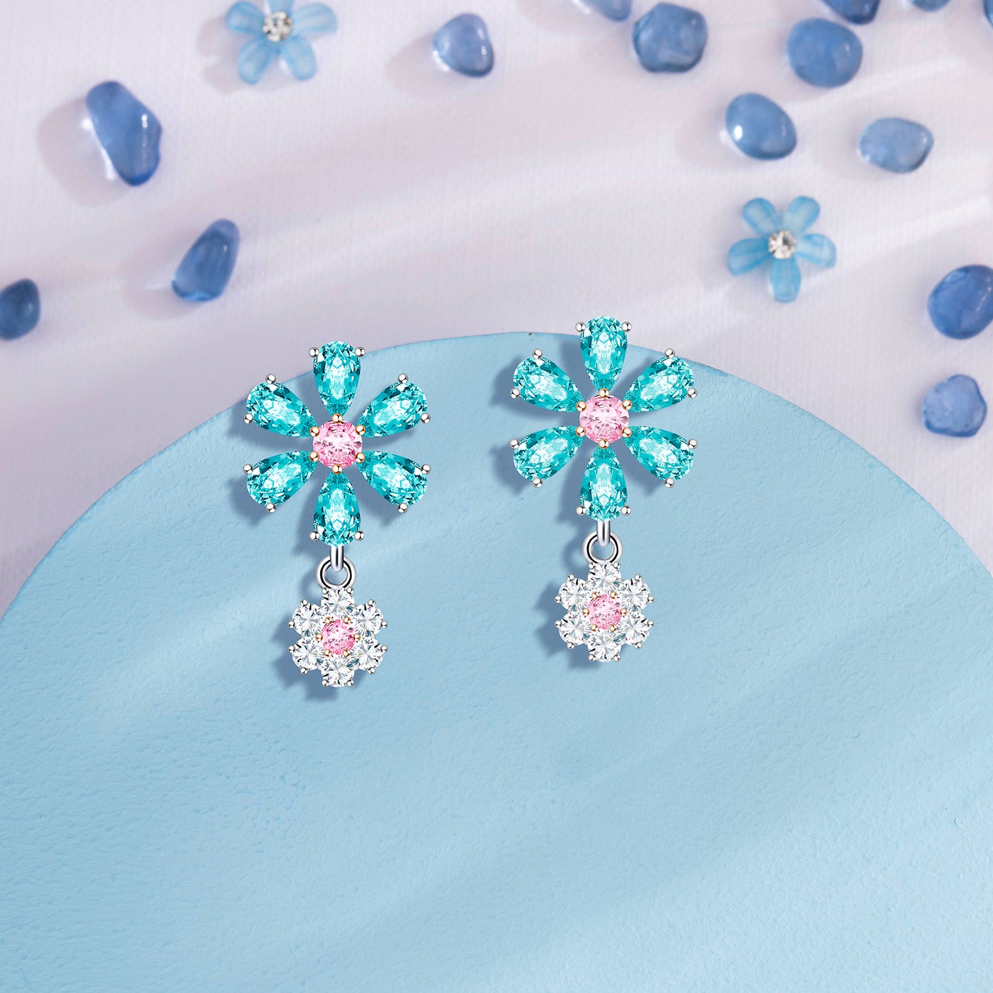 Floral Collection - Summer Blossom Earrings