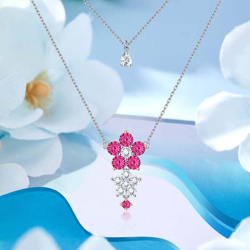 Floral Language Series - Starry Night Bloom Necklace