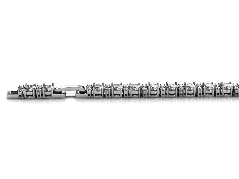 Joyous Crystal Bracelet DB0040 by Veecans Jewellery with crystals from Swarovski