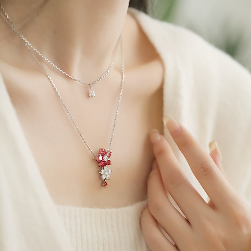 Floral Language Series - Starry Night Bloom Necklace