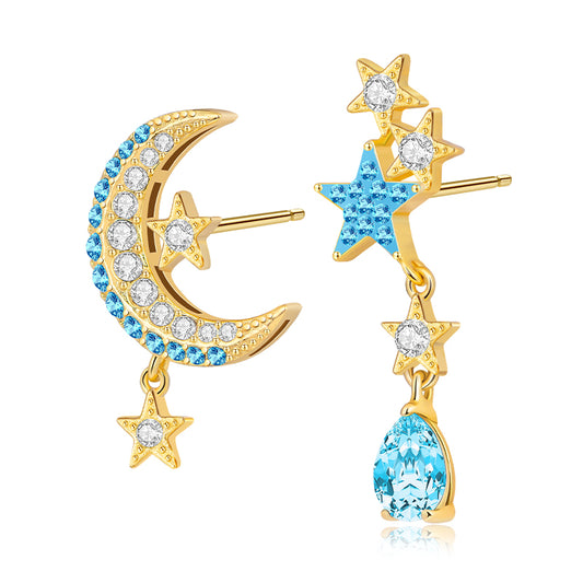 Blue Moon Earrings