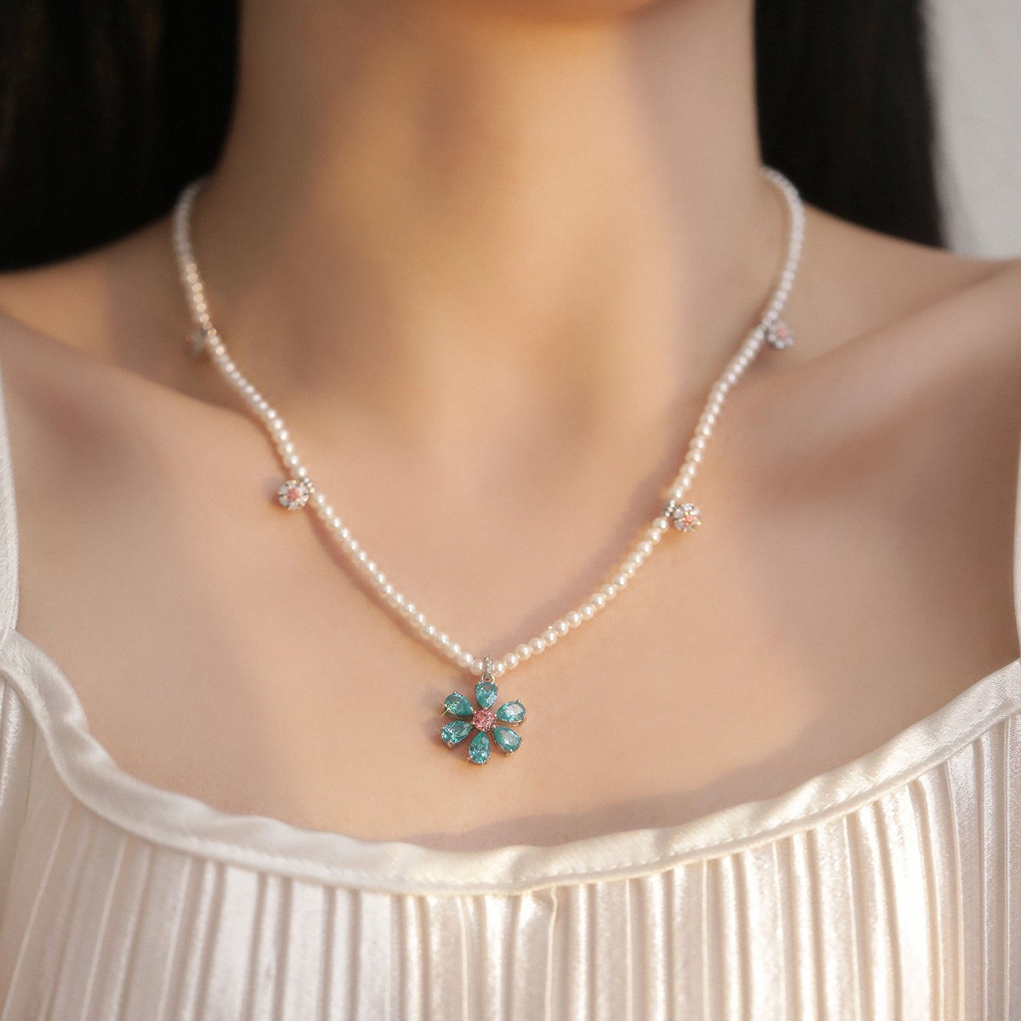 Floral Collection - Summer Blossom Necklace