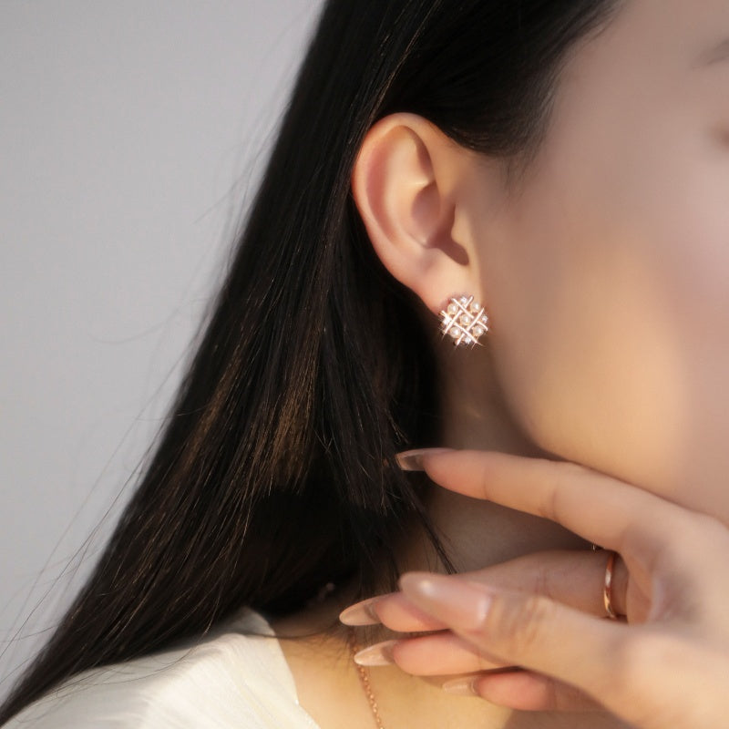 Nebula Collection - Pearl Nebula Earrings