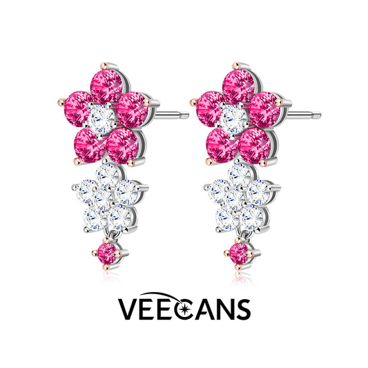 Floral Language Series - Starry Night Blossoms Earrings