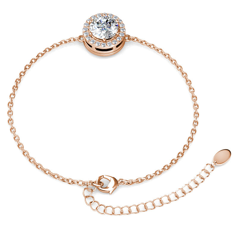 Kreis Crystal Bracelet DB0093 by Veecans Jewellery with crystals from Swarovski