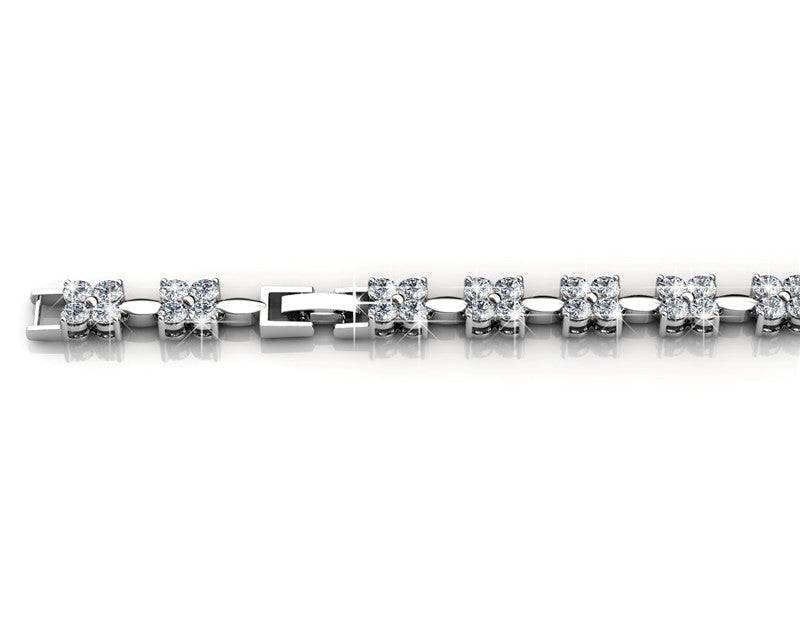 Sweet Crystal Bracelet DB0041 by Veecans Jewellery with crystals from Swarovski