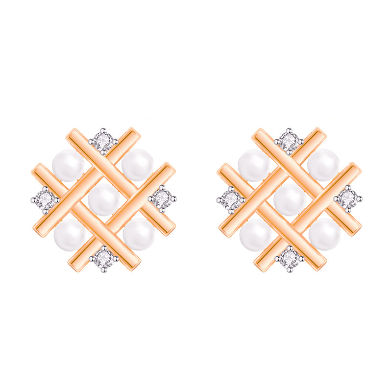 Nebula Collection - Pearl Nebula Earrings