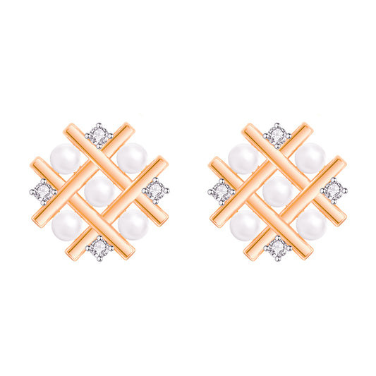 Nebula Collection - Pearl Nebula Earrings