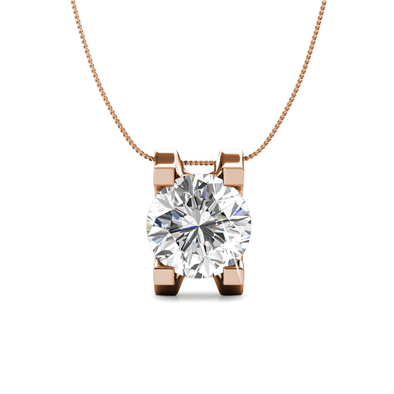 Caring Crystal Pendant DP0049 by Veecans Jewellery with crystals from Swarovski