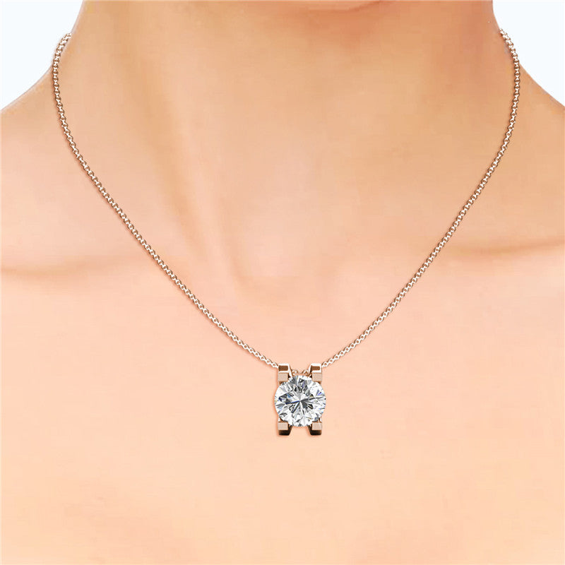 Caring Crystal Pendant DP0049 by Veecans Jewellery with crystals from Swarovski