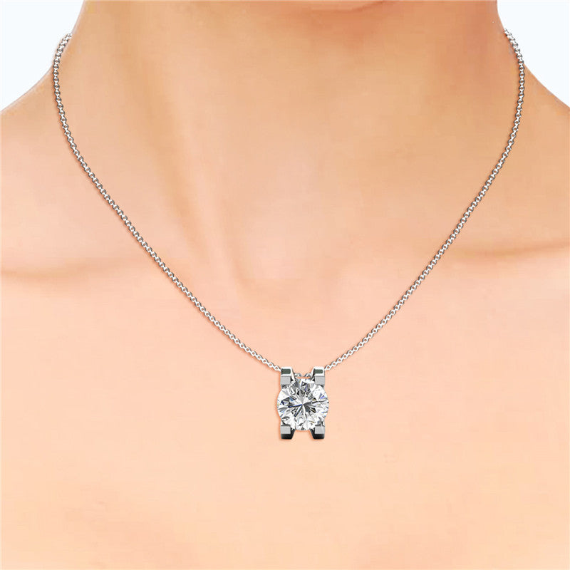 Caring Crystal Pendant DP0049 by Veecans Jewellery with crystals from Swarovski