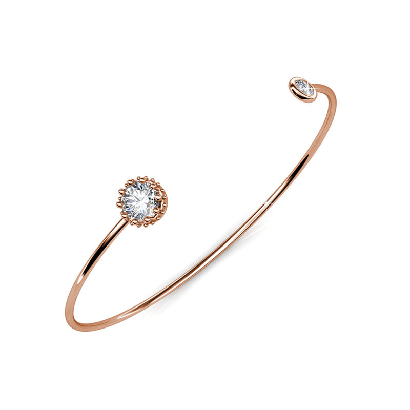 Crown Crystal Bracelet DB0163 by Veecans Jewellery with crystals from Swarovski