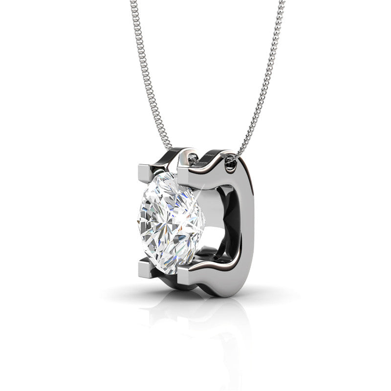 Caring Crystal Pendant DP0049 by Veecans Jewellery with crystals from Swarovski