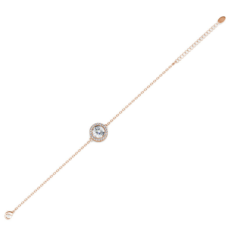 Kreis Crystal Bracelet DB0093 by Veecans Jewellery with crystals from Swarovski