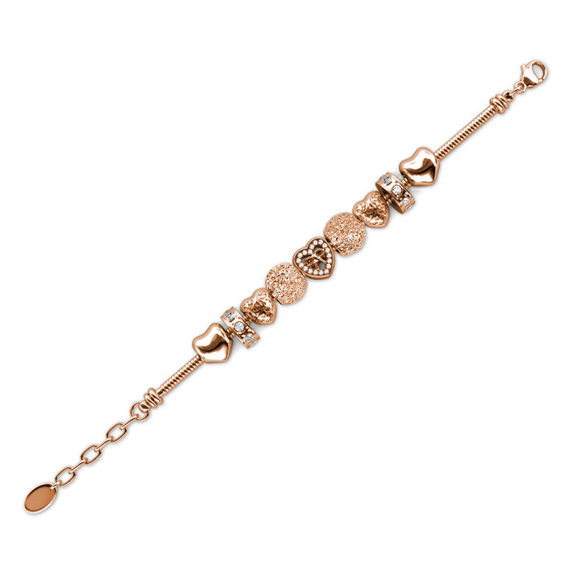 Charmaine Love Crystal Bracelet DB0140 by Veecans Jewellery with crystals from Swarovski