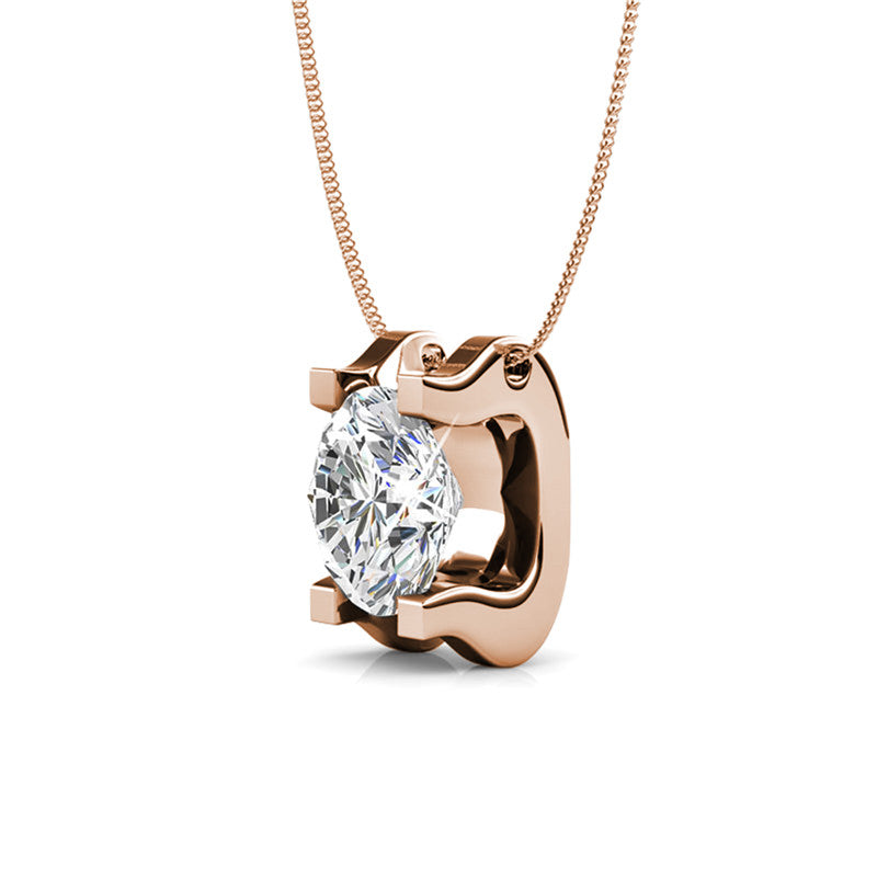 Caring Crystal Pendant DP0049 by Veecans Jewellery with crystals from Swarovski