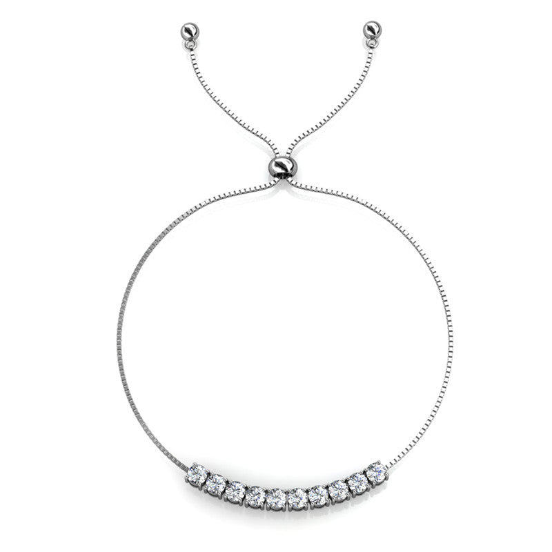 Crystal Mia Bracelet DB0147 by Veecans Jewellery with crystals from Swarovski