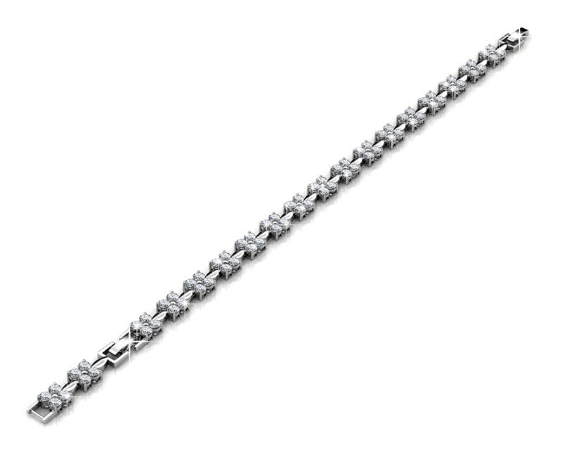 Sweet Crystal Bracelet DB0041 by Veecans Jewellery with crystals from Swarovski