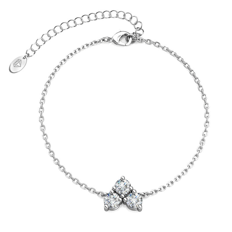 Troika Crystal Bracelet DB0124 by Veecans Jewellery with crystals from Swarovski