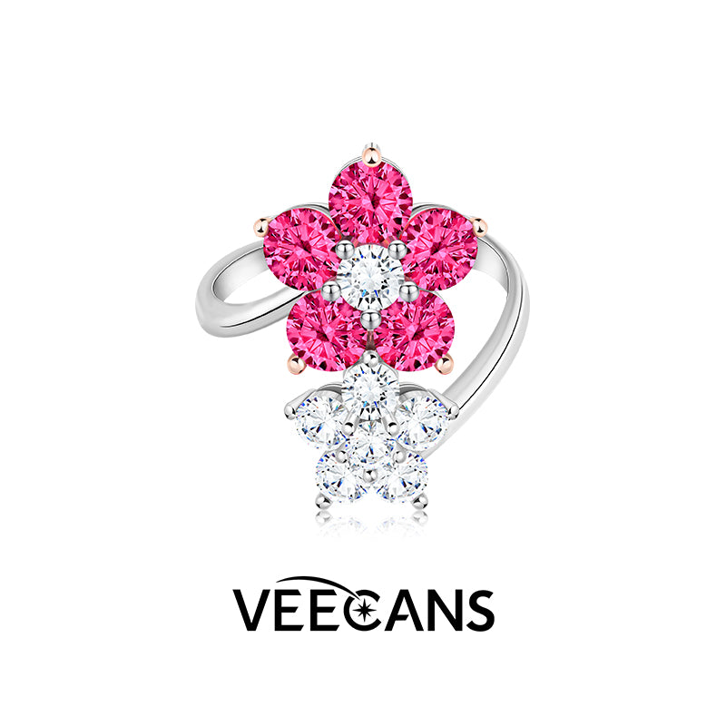 Floral Language Series - Starry Night Bloom Ring