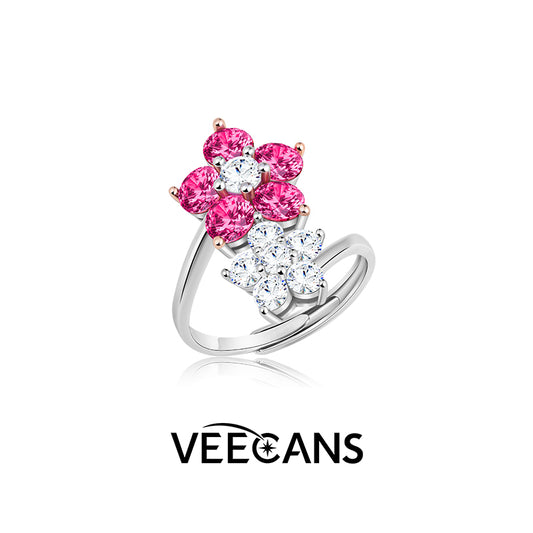 Floral Language Series - Starry Night Bloom Ring