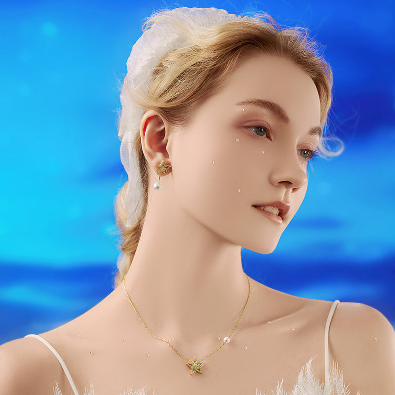 Wishing Star Earrings