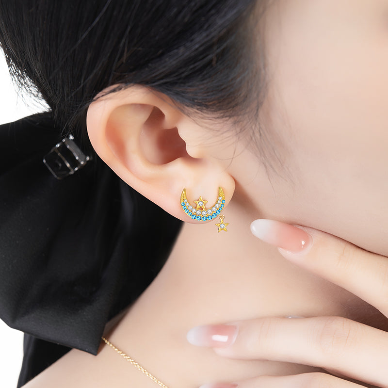 Blue Moon Earrings