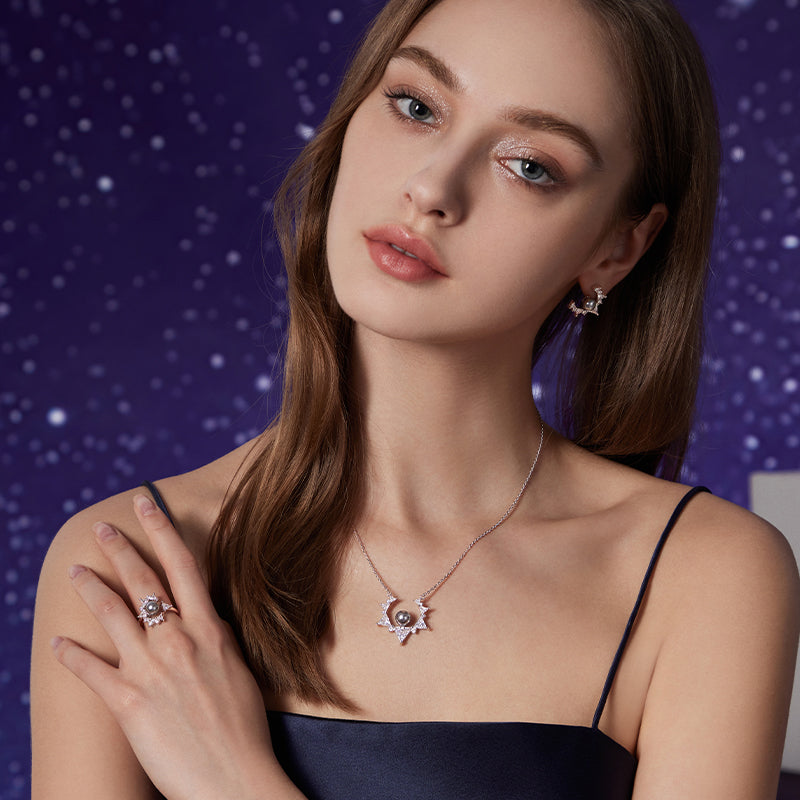 Power of Source Pearl earrings