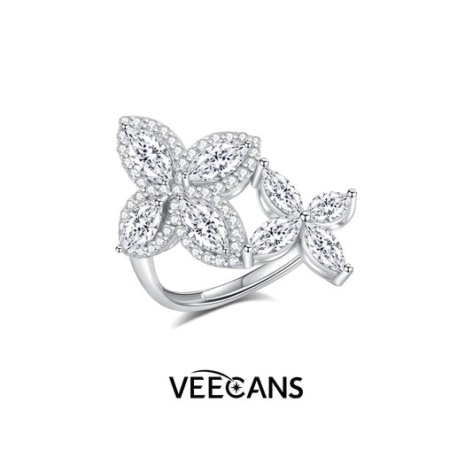 Floral Collection - Four-Leaf Clover Ring