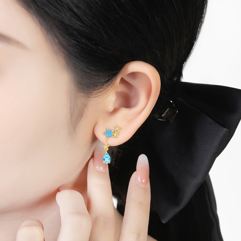 Blue Moon Earrings