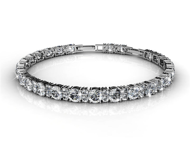 Joyous Crystal Bracelet DB0040 by Veecans Jewellery with crystals from Swarovski