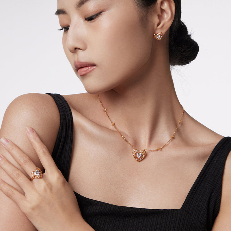 Starry Sky Kiss Necklace