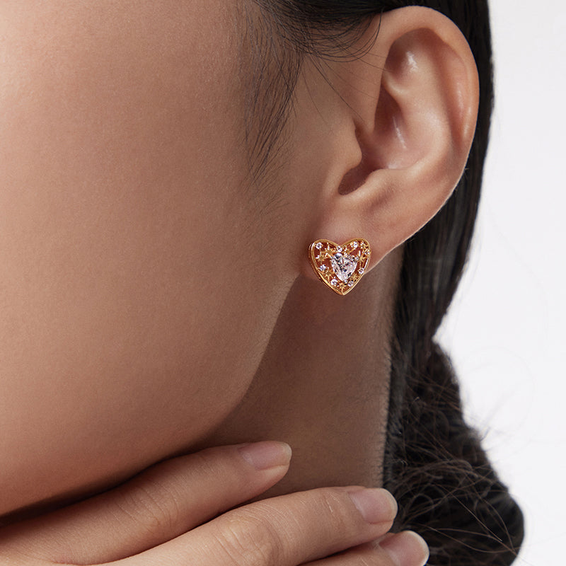 Starry Sky Kiss Earrings