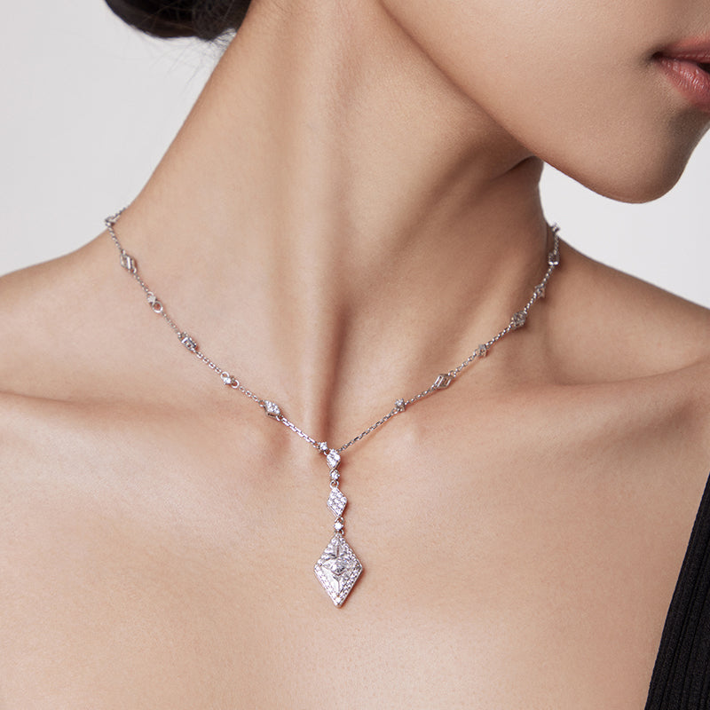 Source of Power diamond necklace