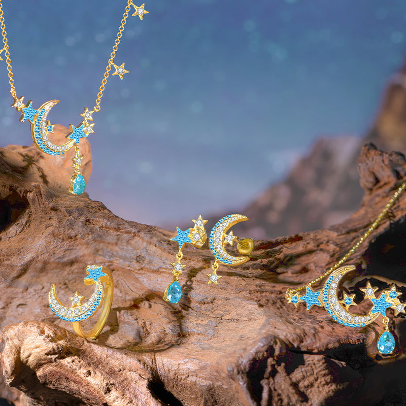 Blue Moon Earrings