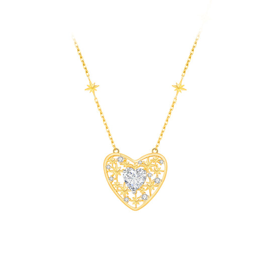 Starry Sky Kiss Necklace