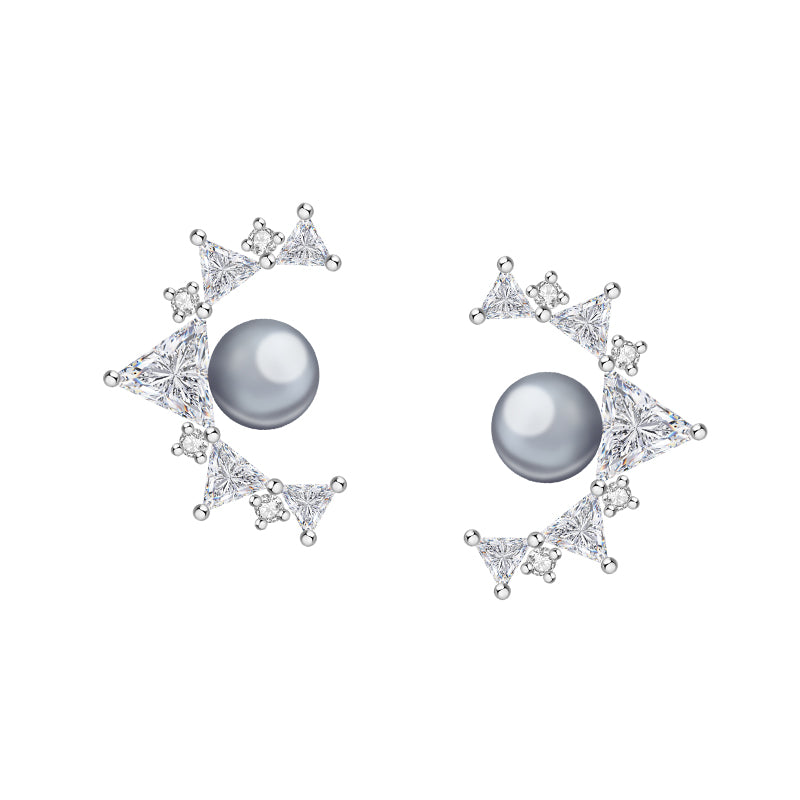 Power of Source Pearl earrings