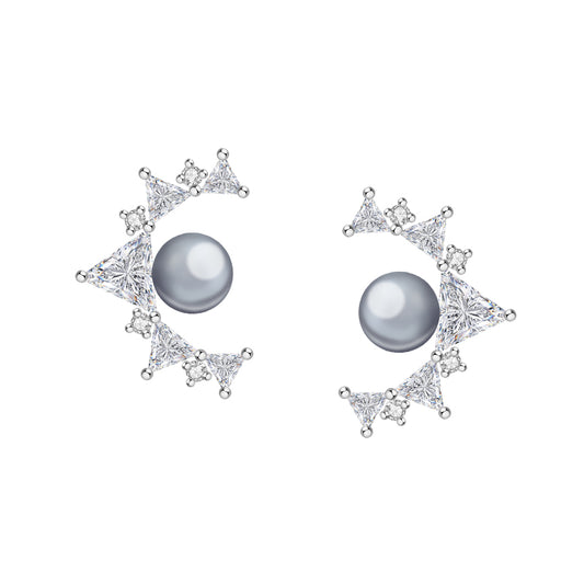 Power of Source Pearl earrings