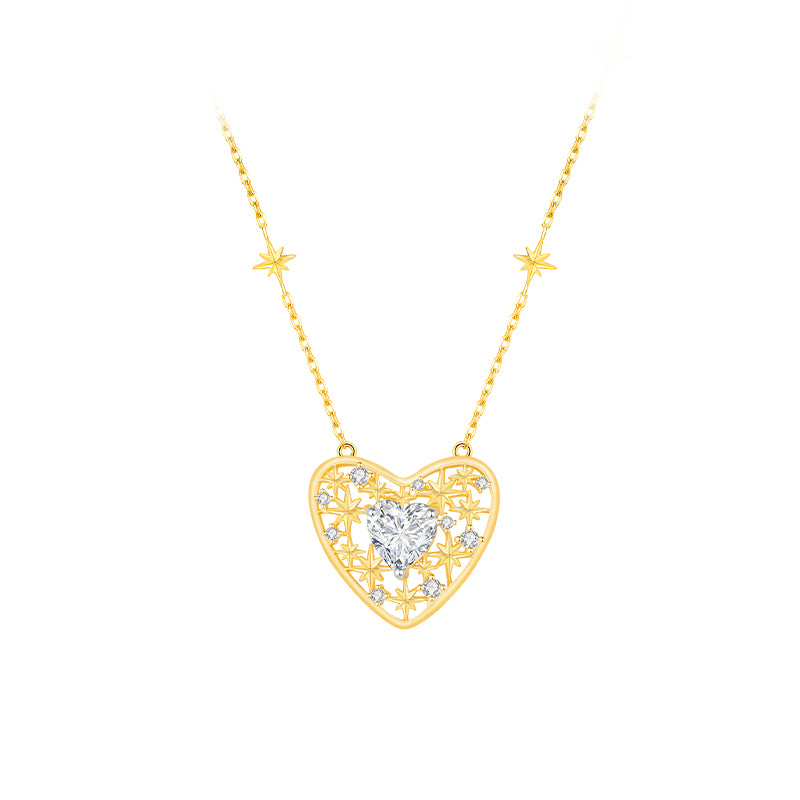 Starry Sky Kiss Necklace