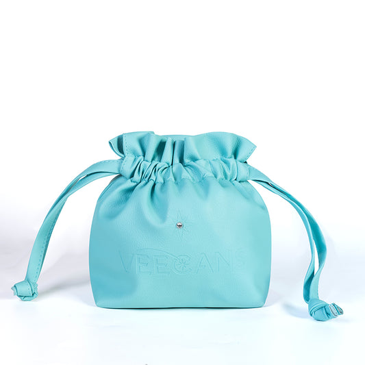 Leather mini travel bag