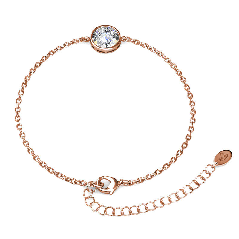 Petite Crystal Bracelet DB0021 by Veecans Jewellery with crystals from Swarovski