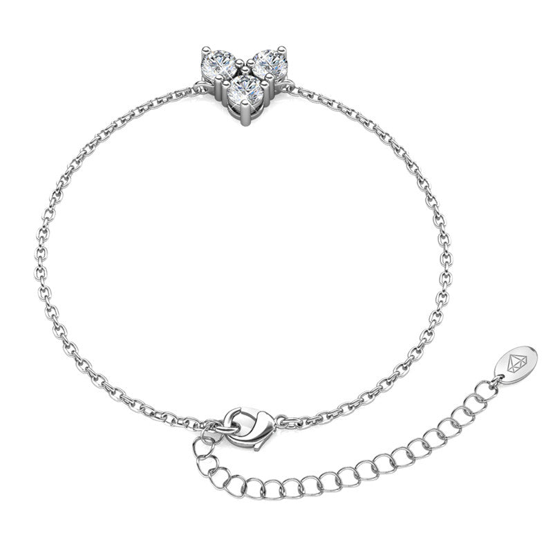 Troika Crystal Bracelet DB0124 by Veecans Jewellery with crystals from Swarovski