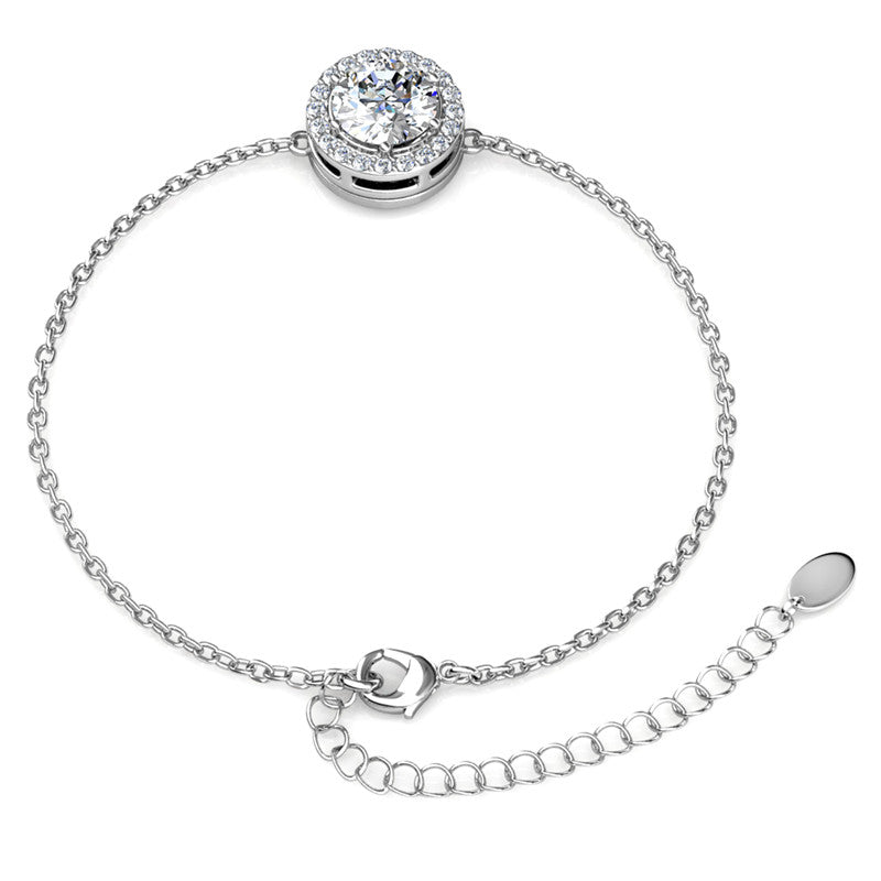 Kreis Crystal Bracelet DB0093 by Veecans Jewellery with crystals from Swarovski