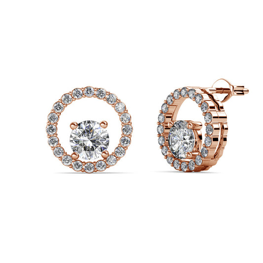 Desiree Crystal Earrings DE0087 by Veecans Jewellery with crystals from Swarovski