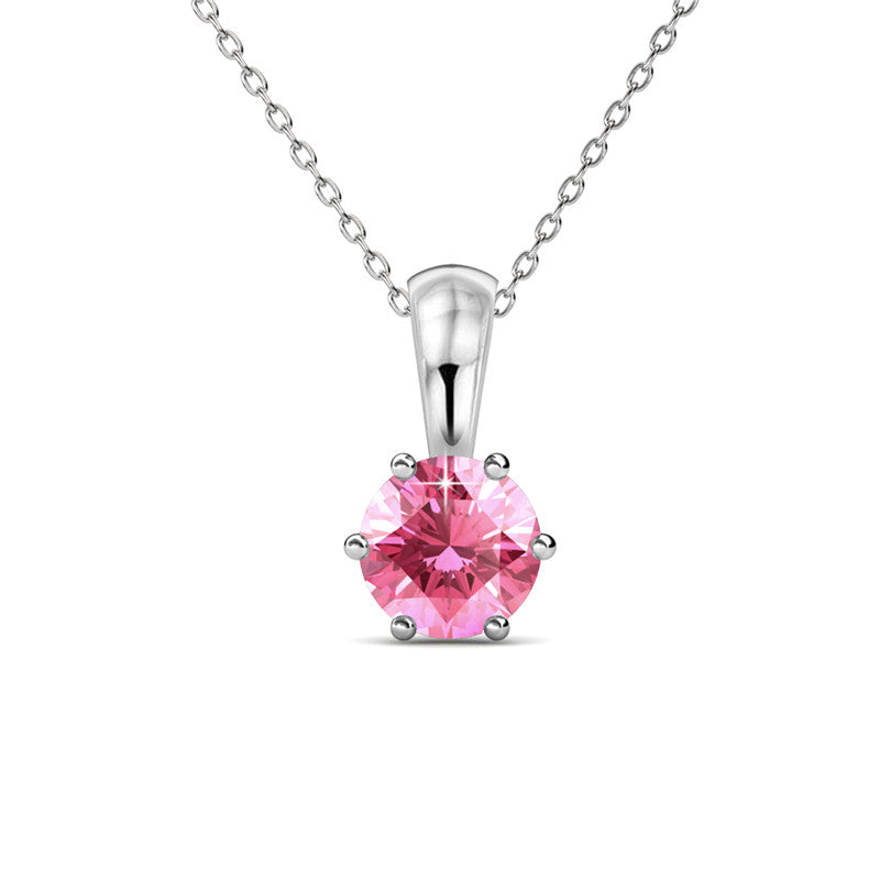 Birthstone Crystal Pendant DP0060 by Veecans Jewellery with crystals from Swarovski