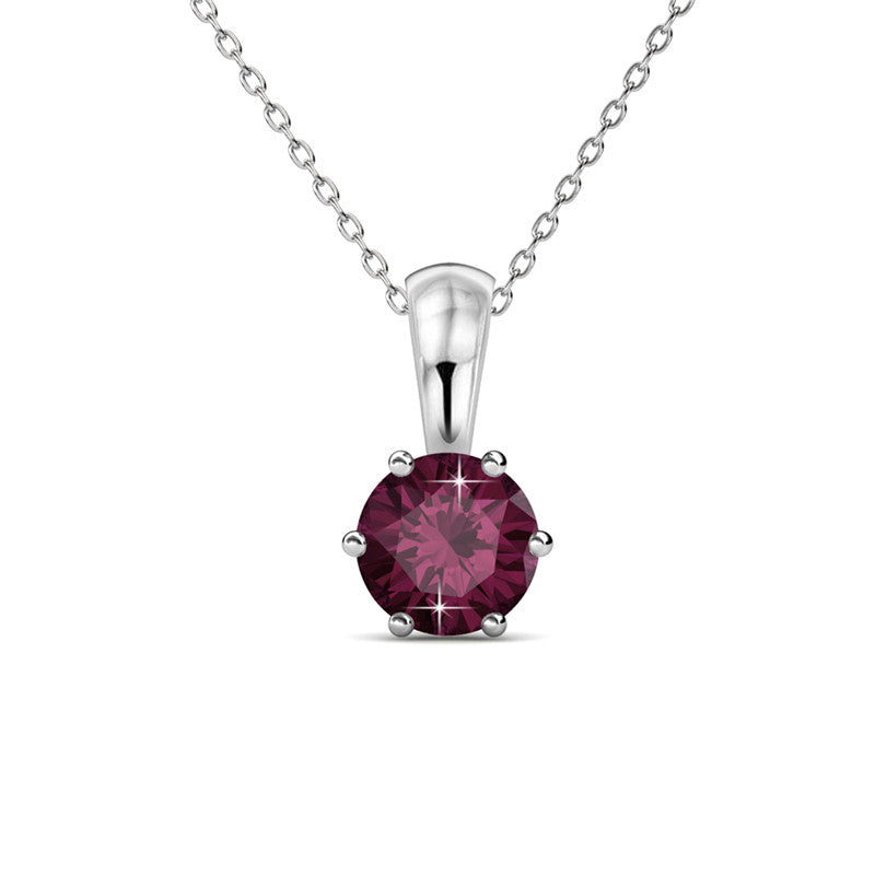 Birthstone Crystal Pendant DP0060 by Veecans Jewellery with crystals from Swarovski