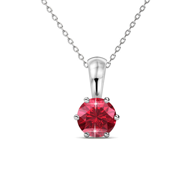 Birthstone Crystal Pendant DP0060 by Veecans Jewellery with crystals from Swarovski