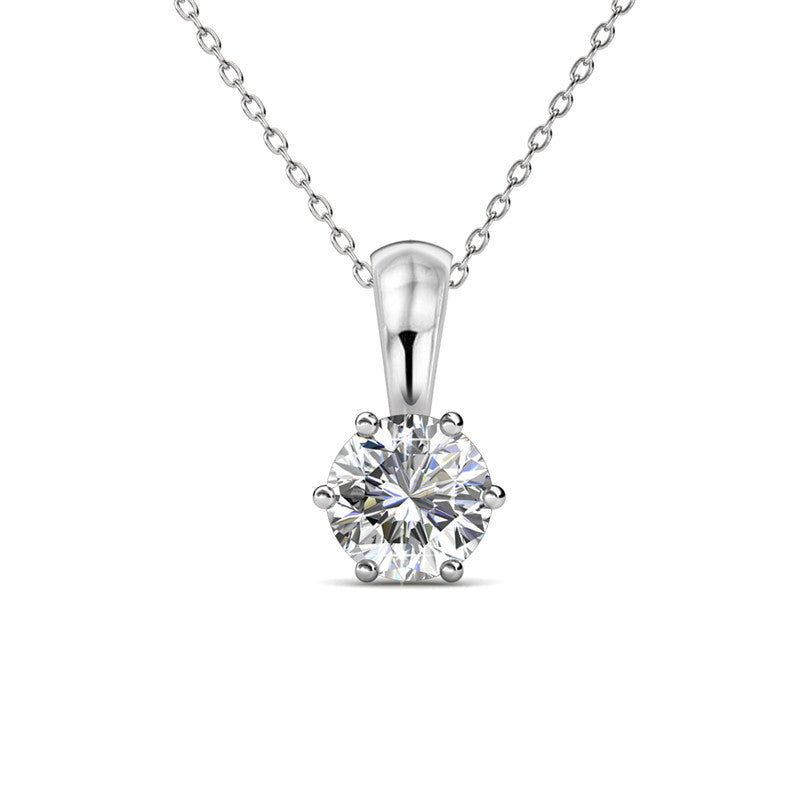 Birthstone Crystal Pendant DP0060 by Veecans Jewellery with crystals from Swarovski