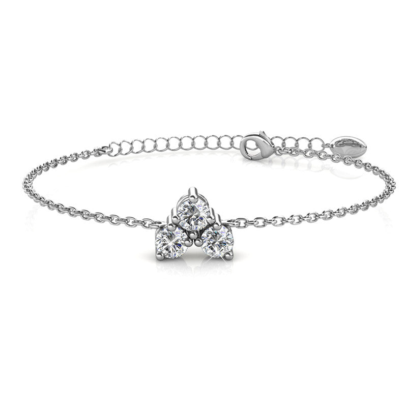 Troika Crystal Bracelet DB0124 by Veecans Jewellery with crystals from Swarovski